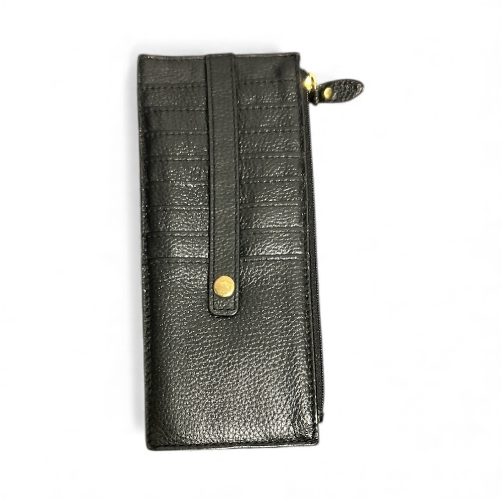 Lodis Black Leather Cash/Card Holder - Picture 2 of 2